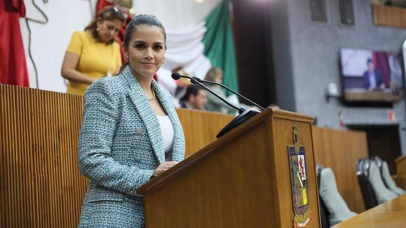 diputada local del PRI, Lorena de la Garza Venecia. Foto: Cortesía.