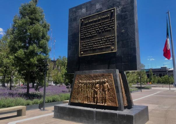 Se encuentra en centro de Toluca Monumento a los Mártires de 1811