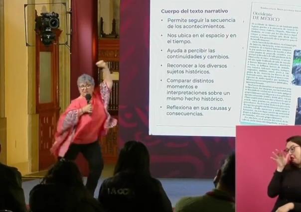 El Lero Lero viral de Ana María Prieto en defensa de los libros de la SEP