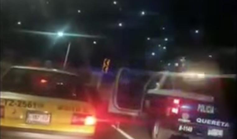 El mando policial afirmó que el incidente fue protagonizado por un elemento que recién se incorporó a labores de patrullaje. Foto: YouTube México OK.