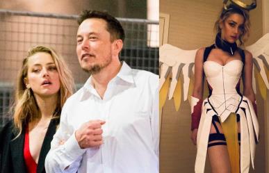 Muestra Elon Musk foto de Amber Heard haciendo cosplay