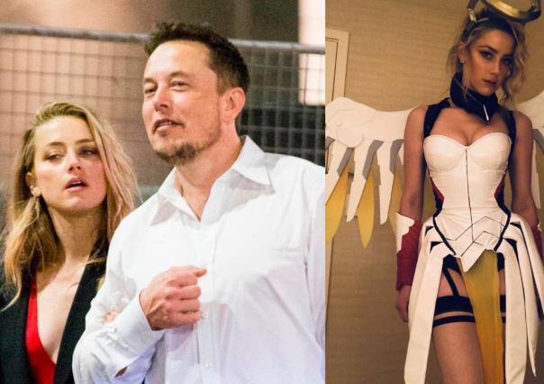 Muestra Elon Musk foto de Amber Heard haciendo cosplay