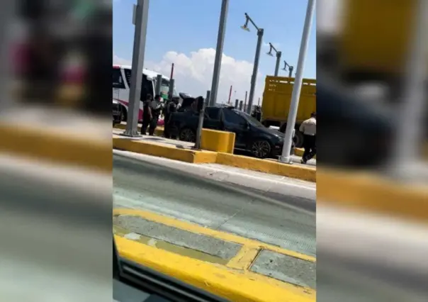 Detienen a dos asaltantes tras persecución en la autopista México-Pachuca