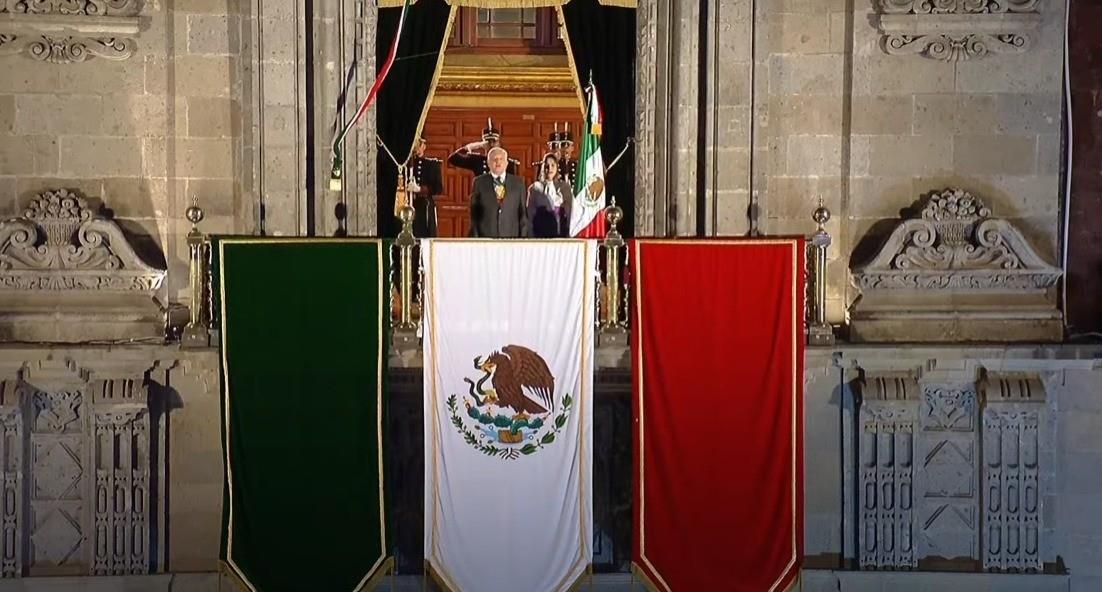 EN VIVO: AMLO da su penúltimo Grito de Independencia de su gobierno. Foto: Gobierno de México