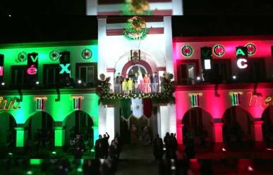 Celebra Escobedo fiestas de Independencia con dos gritos