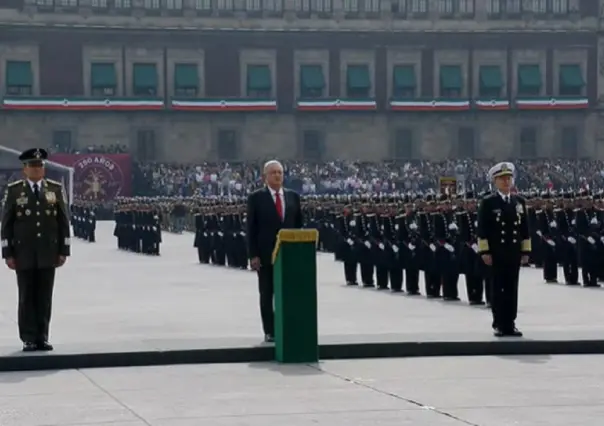 EN VIVO: Encabeza AMLO desfile del 213 aniversario de la Independencia de México
