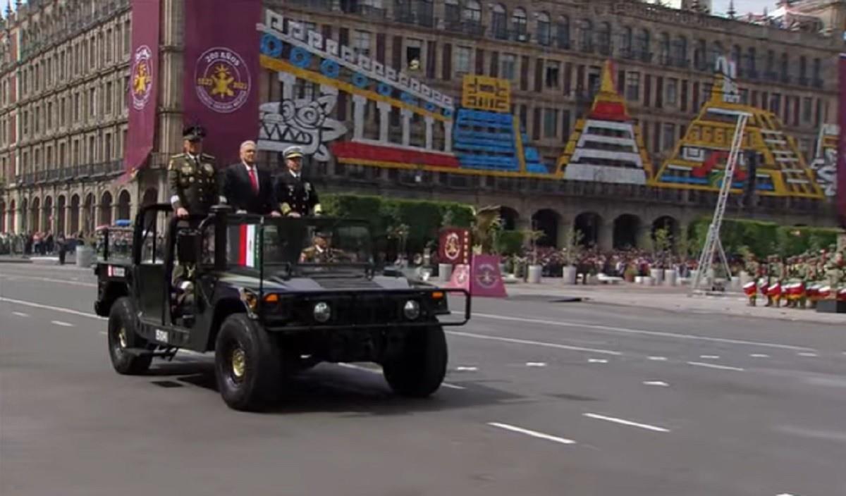 EN VIVO: Encabeza AMLO desfile del 213 aniversario de la Independencia de México
