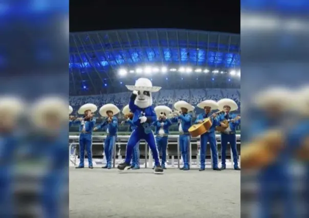 Prende Monty, mascota de Rayados, festejos patrios