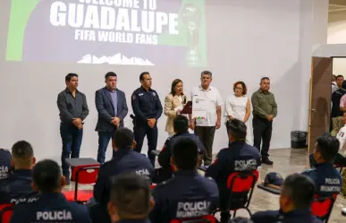 Guadalupe se alista con policías bilingües para el Mundial FIFA 2026