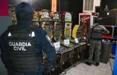 Aseguran más de 100 “minicasinos” controlados por crimen organizado en Michoacán