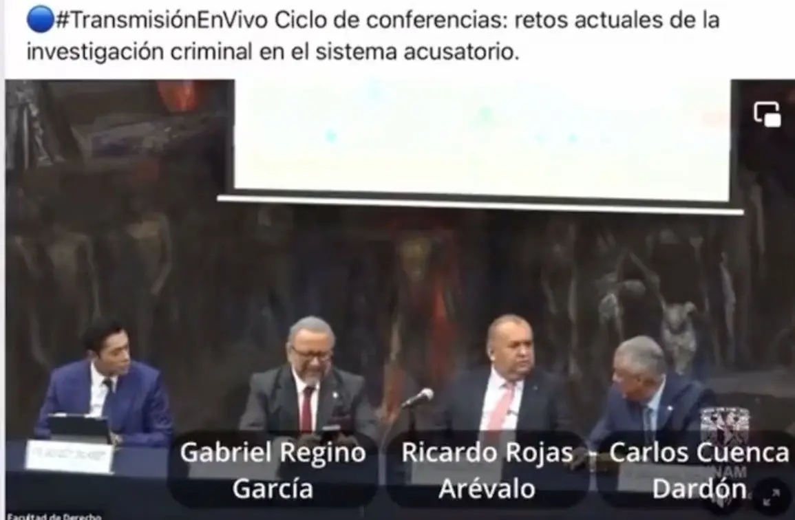 En el video se escucha al secretario general de la facultad de Derecho de la UNAM, decir “pinch@ viej@ c%ler@” a la directora de la Escuela Nacional de Ciencias Forenses, Zoraida García. Foto: Especial.