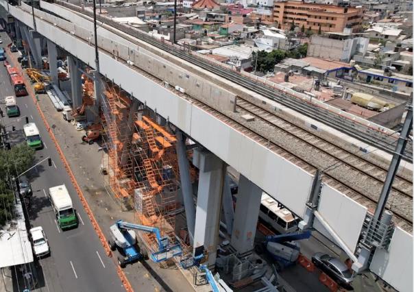 Avanzan trabajos de rehabilitación en la Línea 12 del Metro