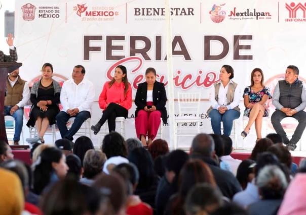 Llevan feria de Servicios a Nextlalpan, incluye dependencias federales