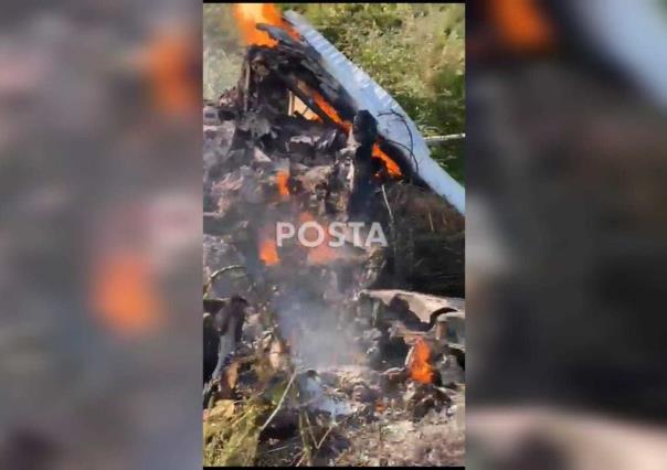 Se registra choque entre dos aeronaves en Topia; reportan 5 muertos