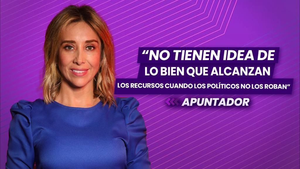 Recursos alcanzan muy bien cuando políticos no los roban: Colosio