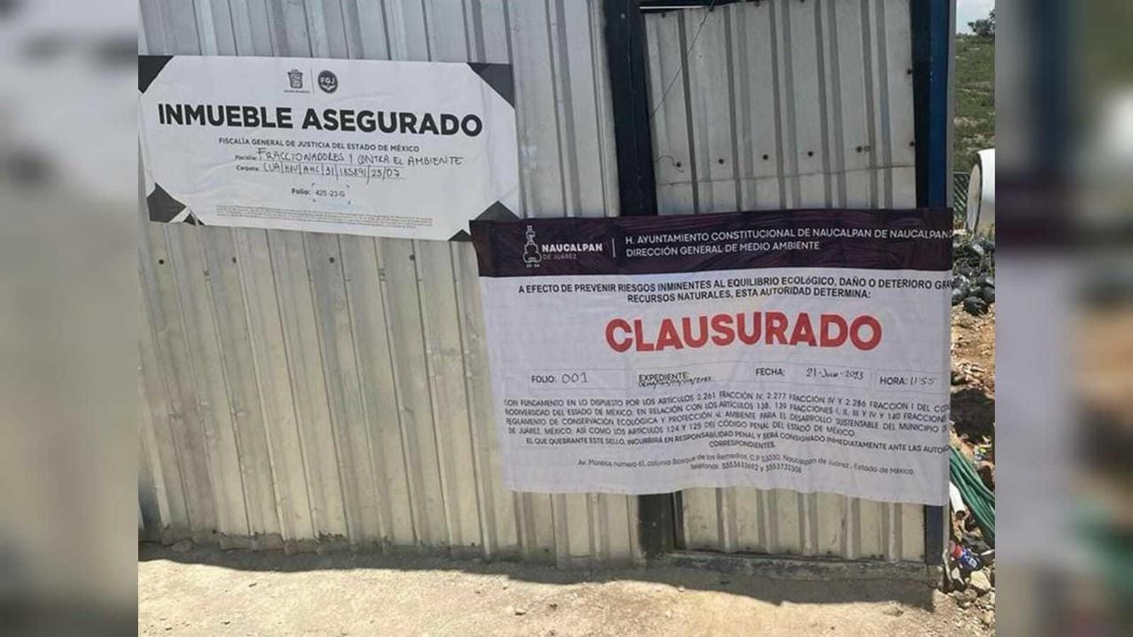 Los trabajos de remedición en el relleno sanitario de Tepatlaxco y predios vecinos, iniciará el 29 de septiembre. Foto: Gobierno de Naucalpan