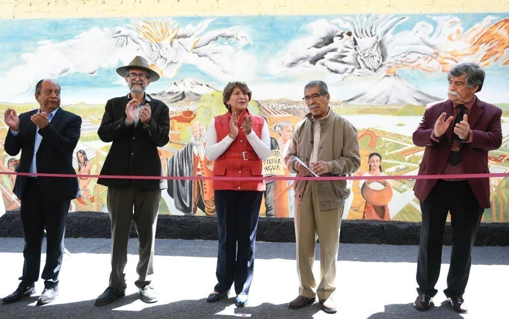 En gira de trabajo por Ayapango, la Gobernadora indicó que el agua es fundamental para el desarrollo del hombre y es un rubro que es prioridad para su administración. Foto: Gobierno de Edomex