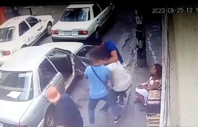 Registran en video supuesto levantón de joven en Cuernavaca