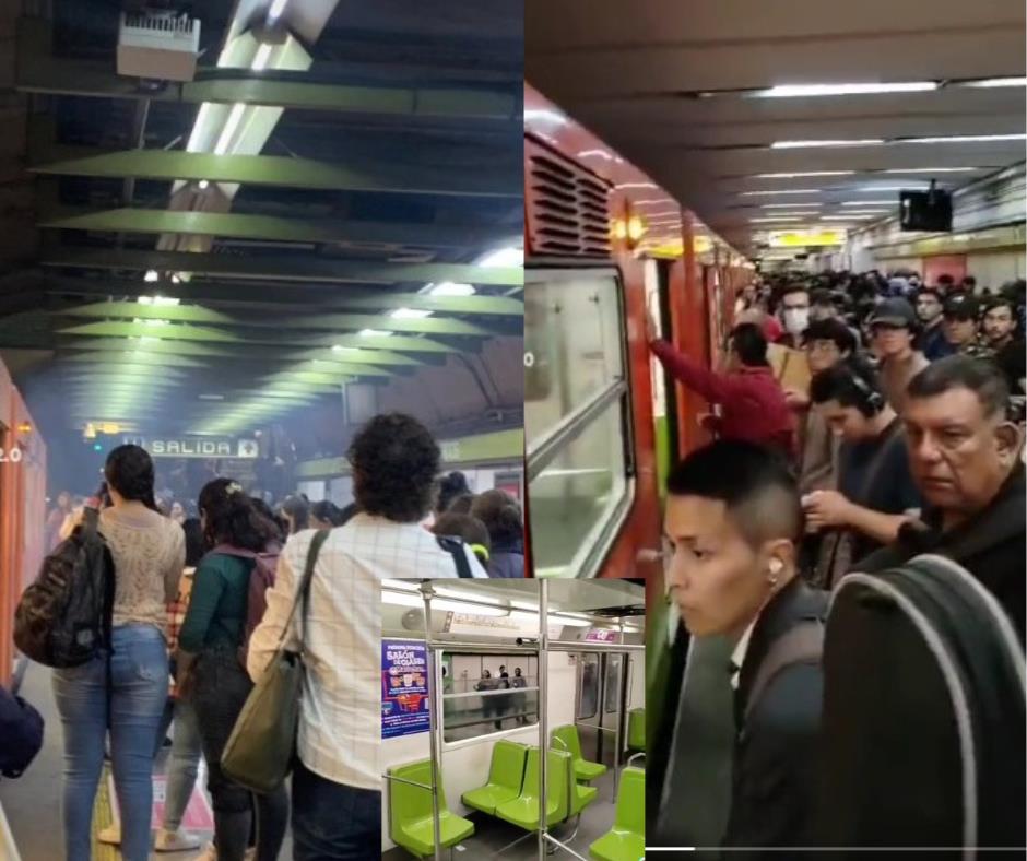 Problemas de mantenimiento en el Metro de la CDMX: Trenes fuera de servicio y desalojos en línea 3. Foto: Captura de pantalla