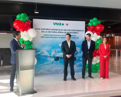 Anuncian nuevas rutas de vuelo de Viva Aerobús