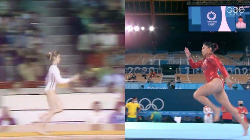 De Nadia Comaneci a Alexa Moreno; Juegos Olímpicos compara a gimnastas