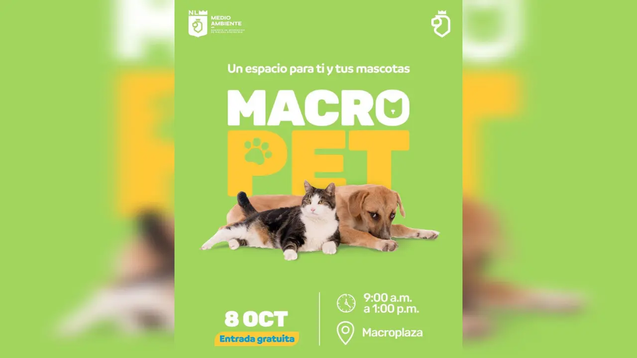 En el Macro Pet habrá módulos de vacunación y desparasitación, espacios para la esterilización de perros y gatos, igualmente para aquellas personas que quieran hacer la donación de alimento. Foto: Gobierno de Nuevo León