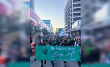 Mujeres marchan en Nuevo León por el derecho a decidir, ¡Será Ley!