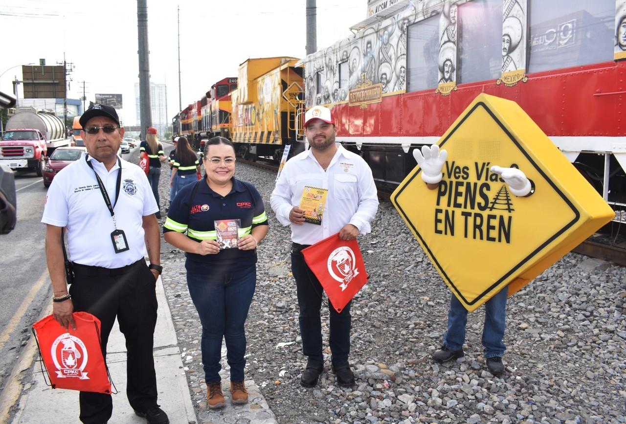 Busca Monterrey prevenir accidentes con el tren