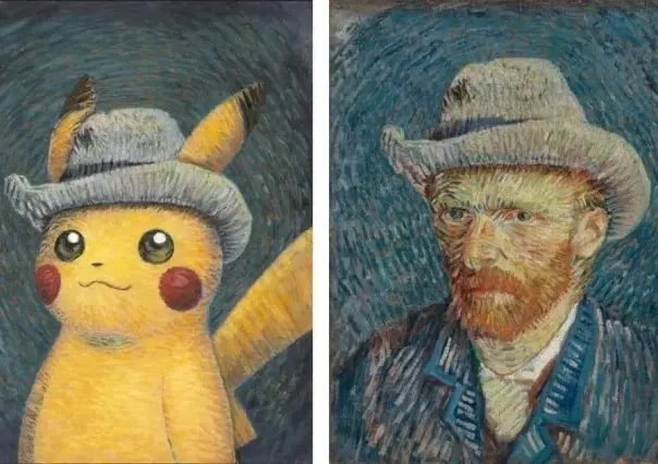 Colaboraran museo de Van Gogh y Pokémon