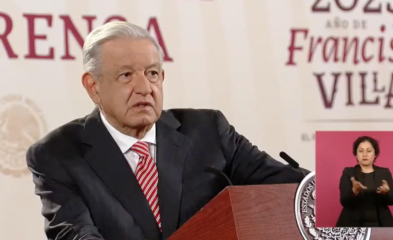 En su conferencia de prensa “La Mañanera”, López Obrador dejó en claro que es “una propaganda vil y corriente” por parte de los legisladores. Foto: YouTube Gobierno de México.