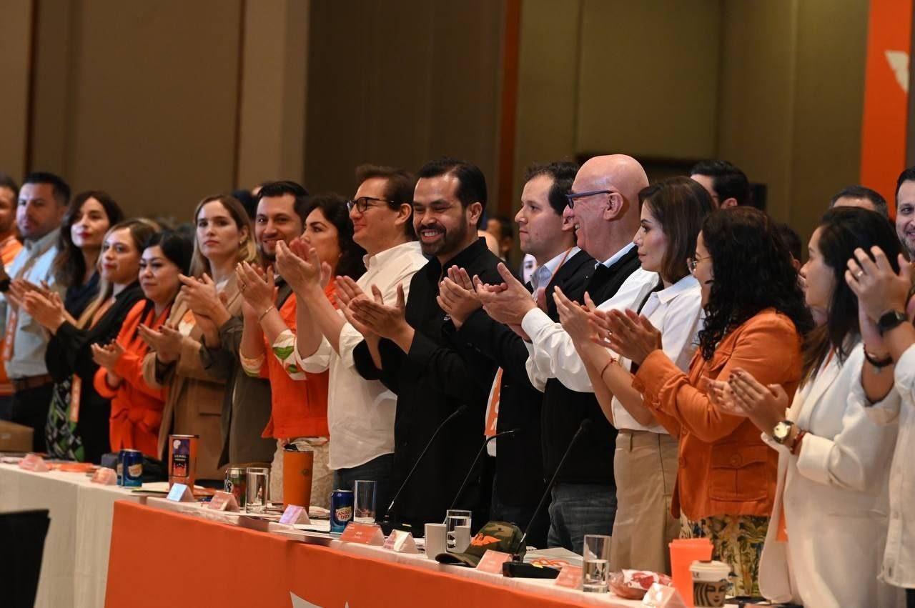 Dante Delgado abre la puerta para que Marcelo Ebrard sea candidato de MC. Foto: @DanteDelgado