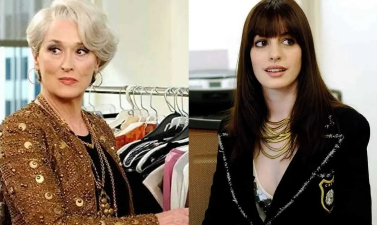 Meryl Streep y Anne Hathaway compartieron escena en El Diablo Viste a la Moda. Fotos: 20th Century Fox