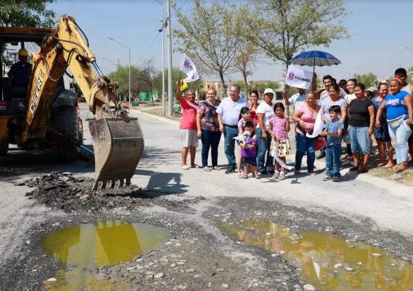 Realiza Gobierno de Escobedo obras de rehabilitación de avenidas