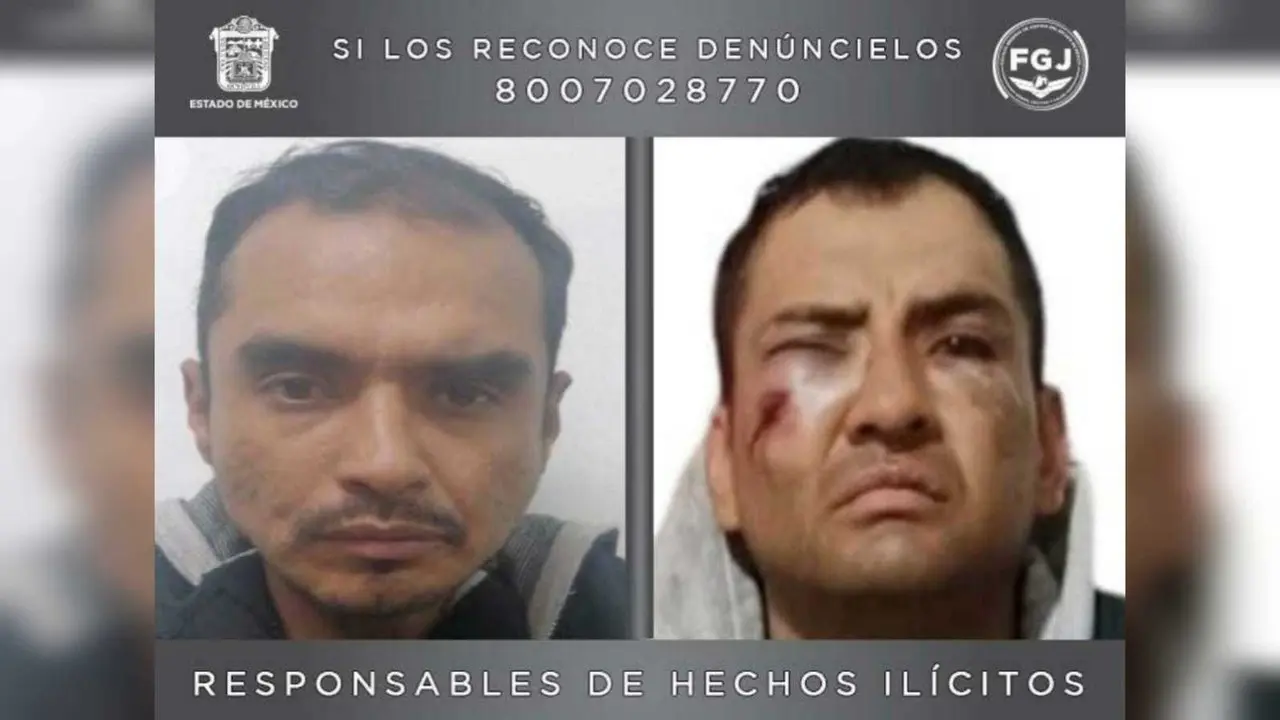 La FGJEM demostró que cuatro delincuentes cometieron robo de vehículo con violencia en los municipios de Metepec, Nezahualcóyotl y Chimalhuacán. Foto: FGJEM