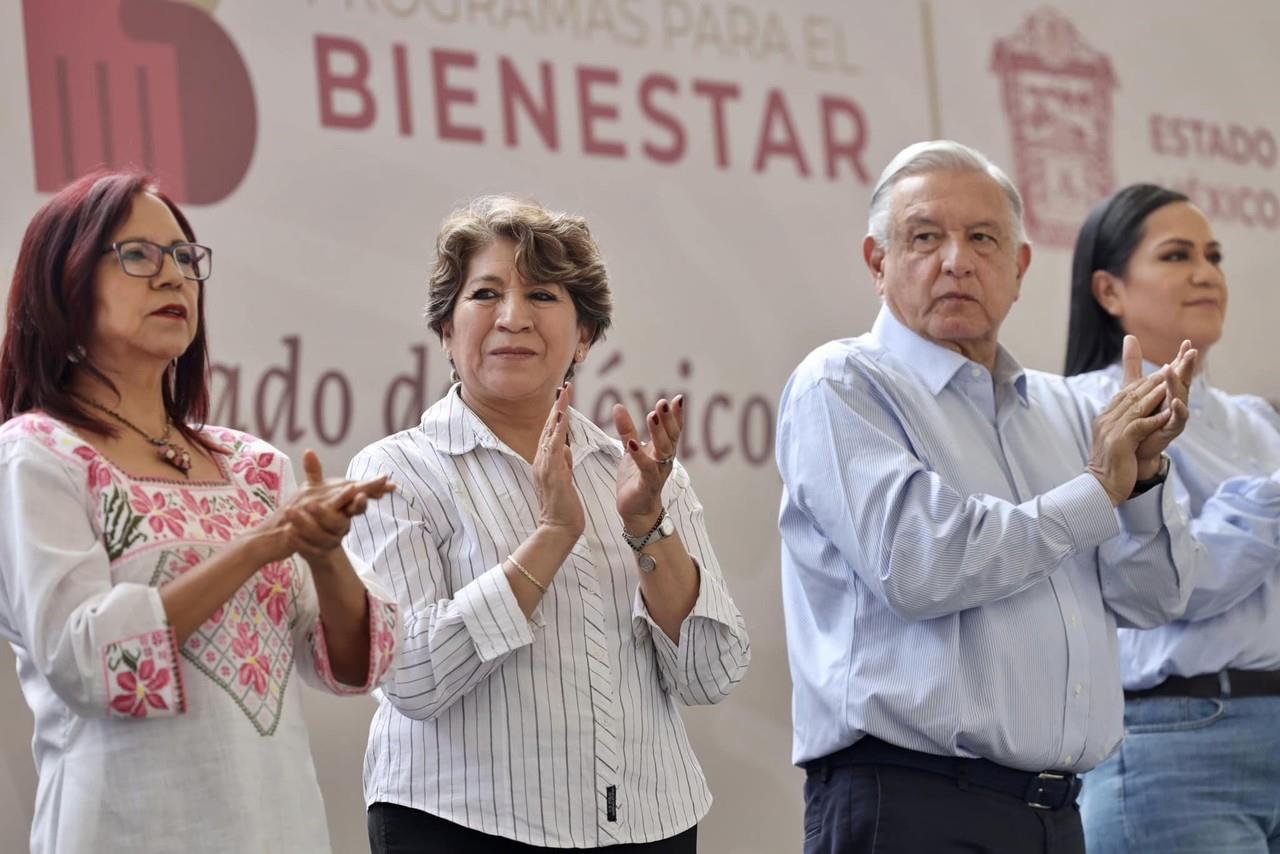 AMLO prometió que antes de terminar su gobierno entregará el Trolebús Chalco-Santa Martha para agilizar la movilidad en el oriente del Estado de México. Foto: Gobierno de Edomex