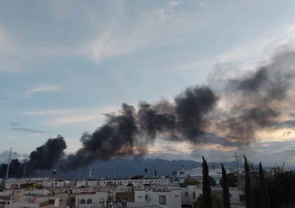 Se incendia lote baldío en San Nicolás