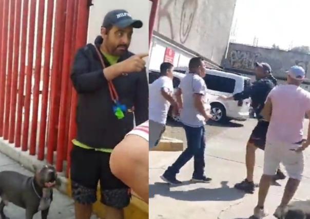 VIDEO: Hombre golpea a mujer por reclamar uso de correa para su perro