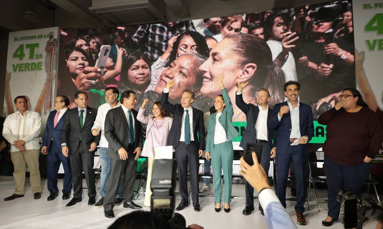 Remix de Rosalía: Partido Verde apoya a Claudia Sheinbaum con Despechá Foto: @Claudiashein