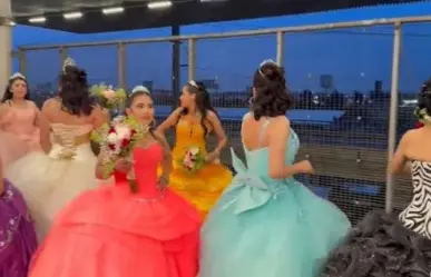 ¡Click! Sacan sesión de fotos a quinceañeras en El Insurgente