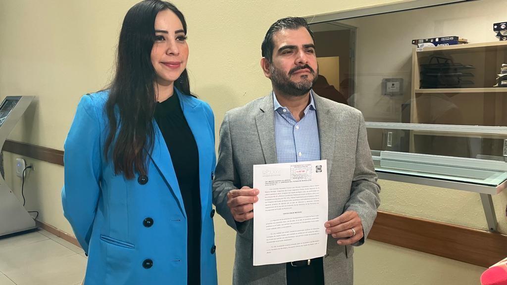 Durante la presentación de esta propuesta, los legisladores, Lilia Olivares Castañeda y Mauro Molano Noriega, mencionaron que se trata de una reforma a la Ley para la Protección de los Derechos de las Personas con Discapacidad. Foto: Armando Galicia