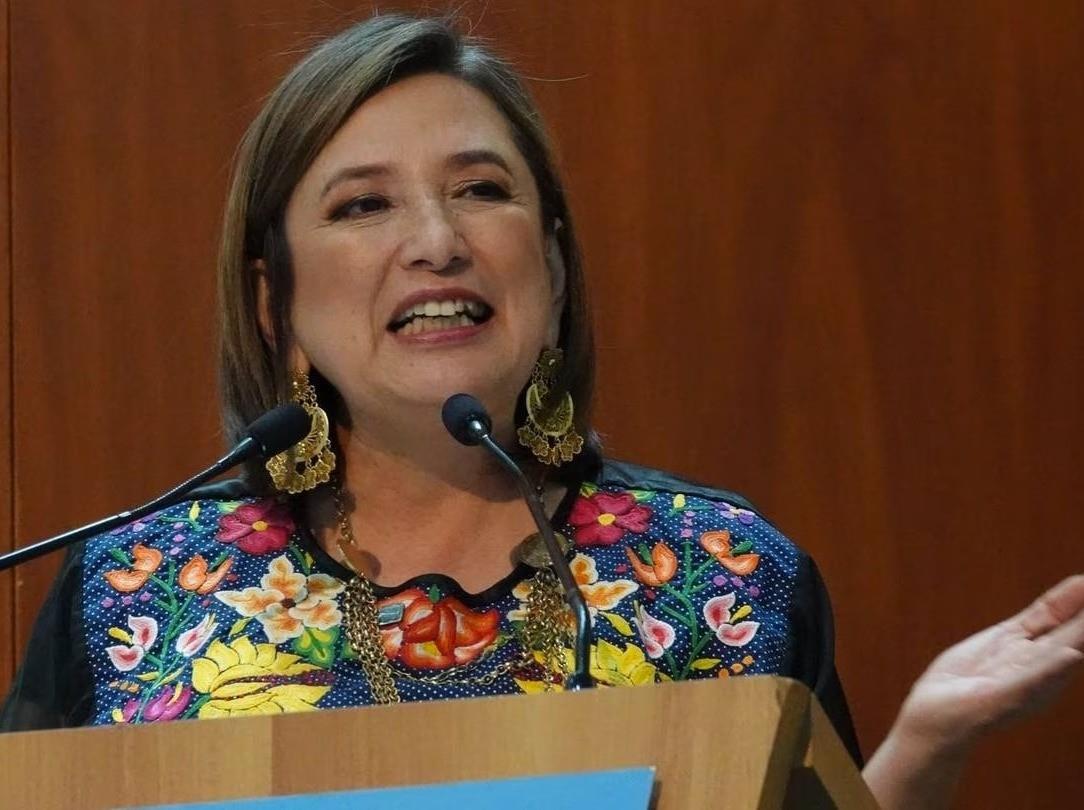 La senadora explicó que se trata de un esquema básico de seguridad que le ofreció el gobierno federal a través del titular de la Sedena. Foto: X @XochitlGalvez