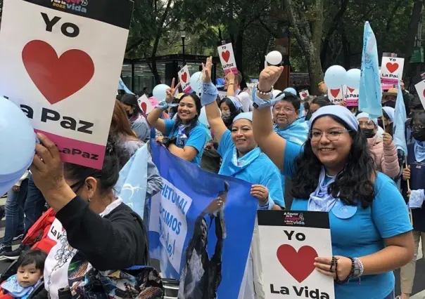 Preparan tercera marcha nacional en favor de la mujer y la vida