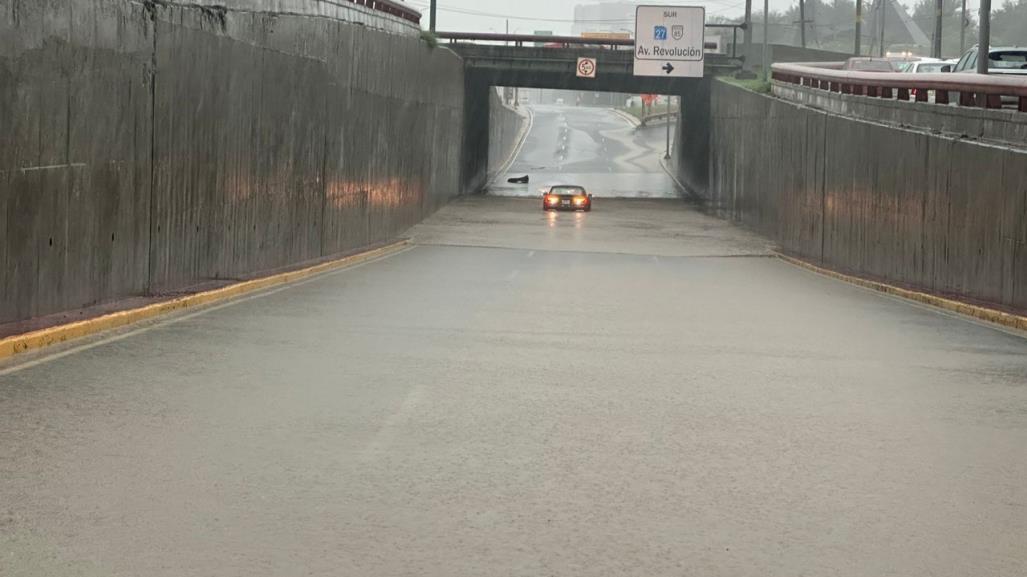 Tránsito de Monterrey anuncia cierres viales por lluvia