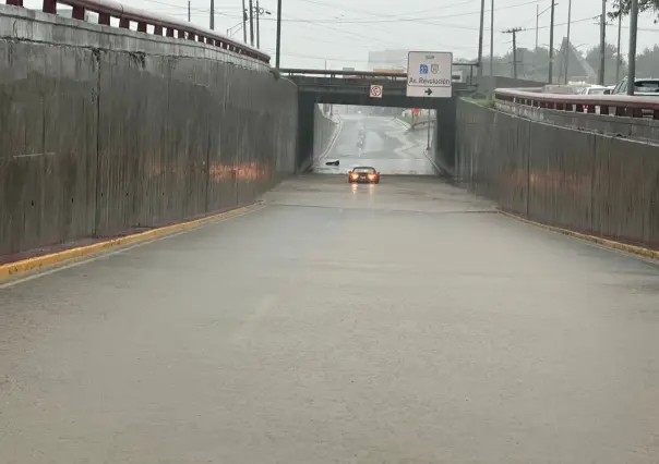 Tránsito de Monterrey anuncia cierres viales por lluvia