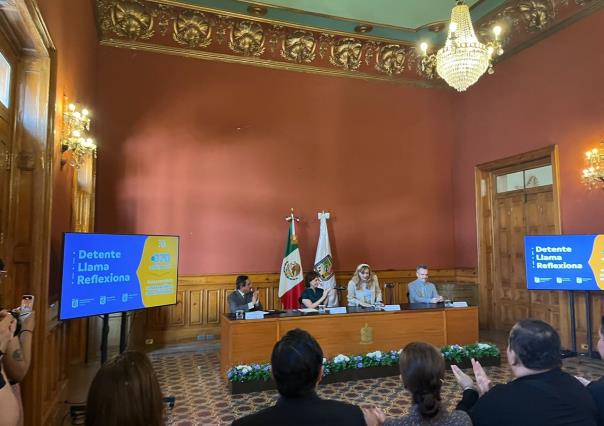 Presenta gobierno nuevo servicio de la línea 070: contención a masculinidades