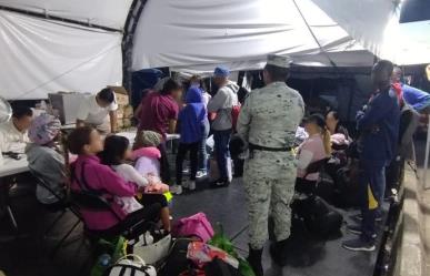 Rescatan 489 migrantes en Veracruz durante operativo de Guardia Nacional