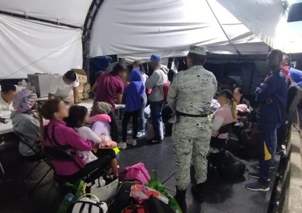 Rescatan 489 migrantes en Veracruz durante operativo de Guardia Nacional