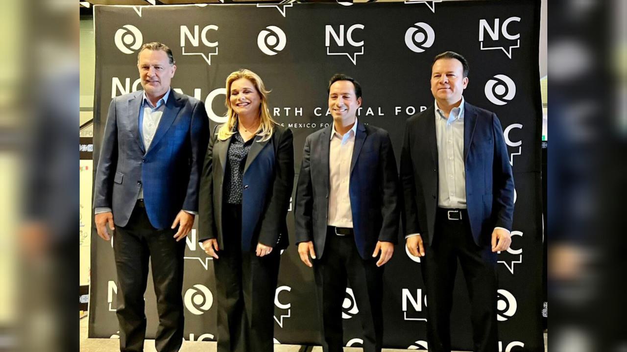 Participa Esteban Villegas en el North Capital Forum en la CDMX. Foto: Cortesía