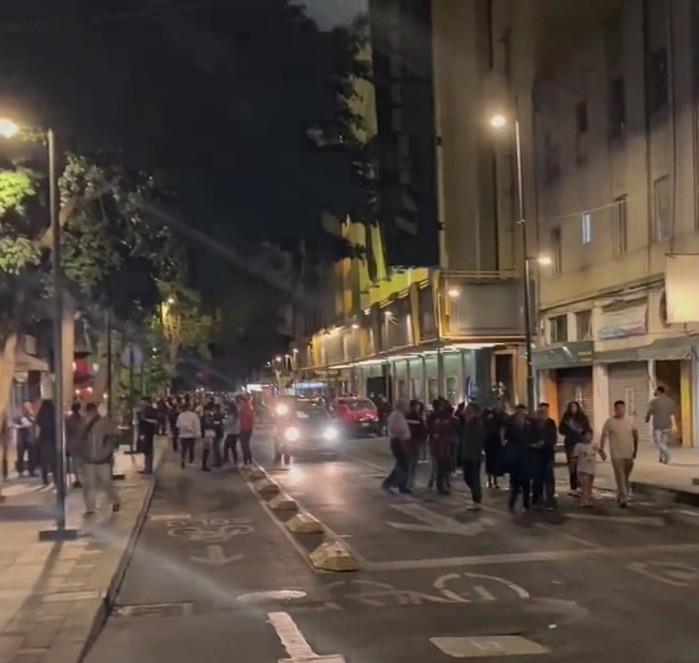 Tiembla en la Ciudad de México: 6.3, la magnitud preliminar. Foto: Captura de pantalla