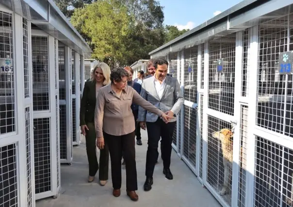 Inaugura Delfina Gómez Centro de Atención y Protección Animal “Huixquican“